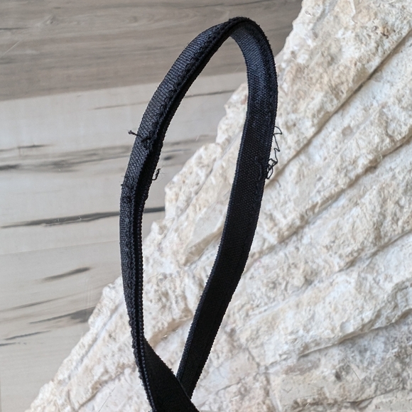 Y2K black sheer lingerie top with lace detailing - Picture 6 of 6